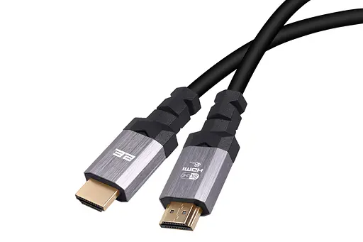 2E Кабель HDMI (M/M), 3м, 2.1, 4K/120Hz, 8K/60Hz 48Gbps, Ultra High Speed, чорний - фото 4
