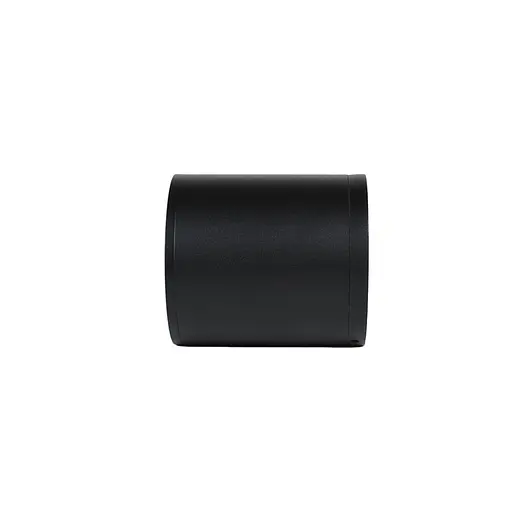 Вуличний стельовий чорний світильник циліндричної форми 9х10 см | Line F | Арт. 8522 7W 3000K IP54 BK - фото 3