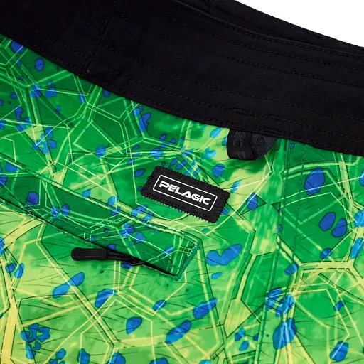 Шорты Pelagic Blue Water Fishing Shorts 30 Green Dorado - фото 4