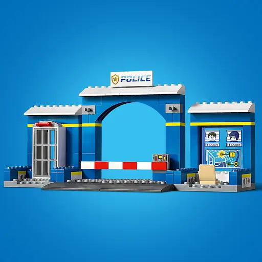 Конструктор LEGO City Преследование на полицейском участке, 172 детали (60370) - фото 7