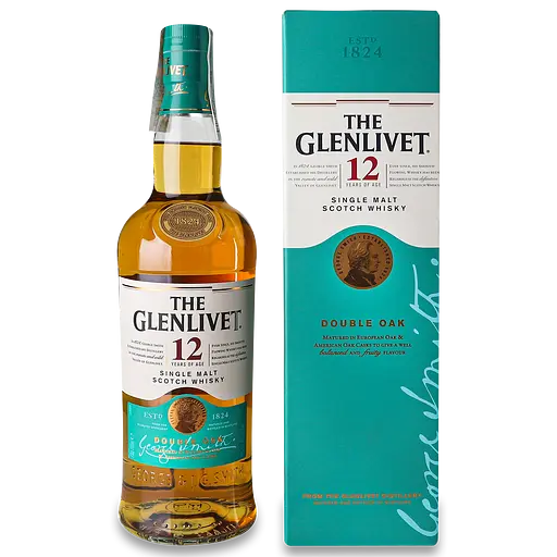 Уценка. Виски The Glenlivet 12 yo, в подарочной упаковке, 40%, 0,7 л