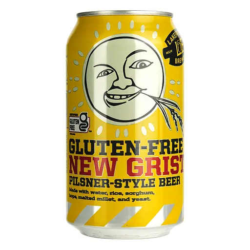 Пиво Lakefront Brewery New Grist Gluten Free Pilsner, светлое, 5,1%, 0,355 л (883009)