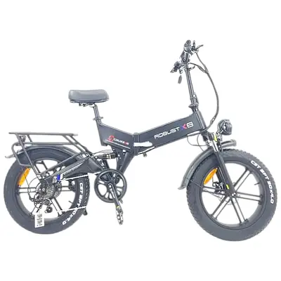 Электровелосипед Robust X8 фетбайк 1200W 48V 24Ah черный