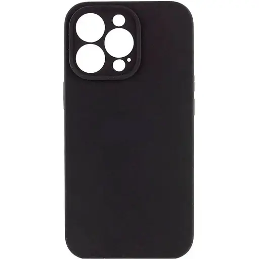 Чохол Silicone Case із захистом камери Full Apple iPhone 14 Pro Black
