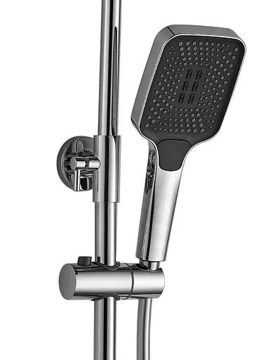 Душова система Rea Helix chrom з виливом REA-P6620, Хром - фото 3