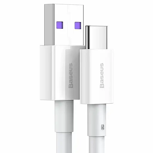 Дата кабель Baseus Superior Series Fast Charging USB to Type-C PD 66W (2m) (CATYS-A) Білий - фото 3