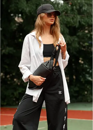 Женская сумка-бананка Sambag HOLSTER MSH Черная 36 х 14 х 4 см (87113001) - фото 5