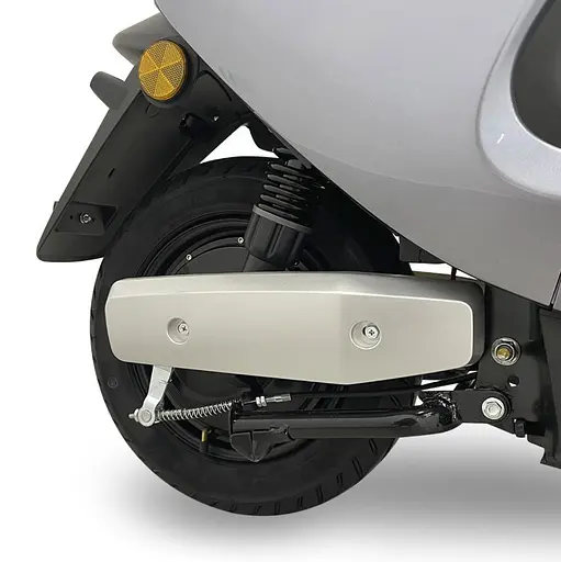 Электроскутер BeastBike Thanator 1200W серебристый - фото 6