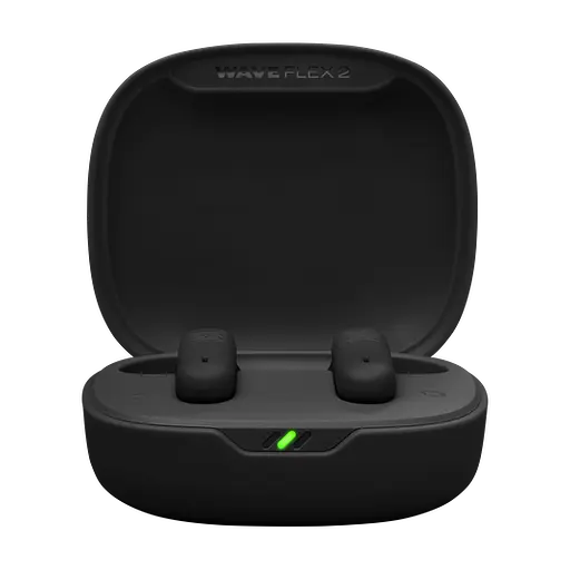Наушники беспроводные JBL Wave FLEX 2 стерео в кейсе черные (JBLWFLEX2BLK) - фото 6
