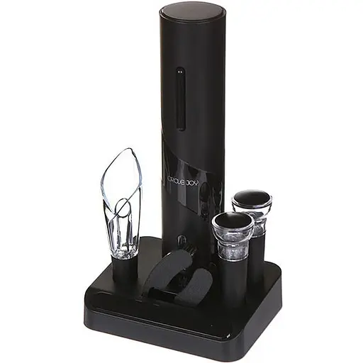 Набір винний Circle Joy Black Warrior Electric Wine Opener 5 in 1 Gift Set (CJ-TZ08) - фото 2
