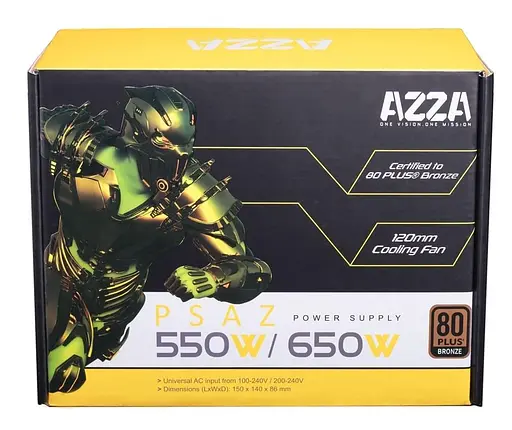 Блок живлення AZZA 550W (PSAZ-550W) - фото 4