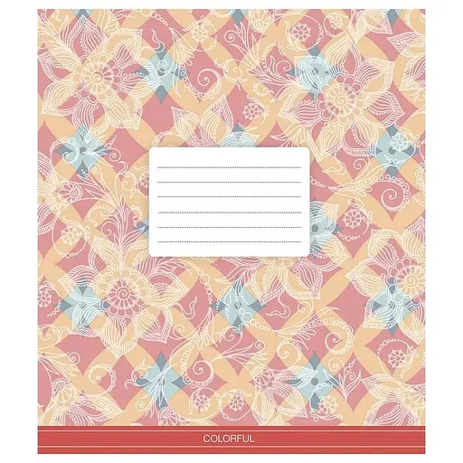 Зошит учнівський "Сolor mania" 024-3386L-4 в лінію, 24 аркуша