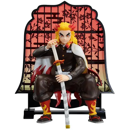 Фігурка Bandai Клинок, який знищує демонів Кедзюро Ренгоку Demon Slayer Kyojuro Rengoku 18 см KH DS KR 03 - фото 1