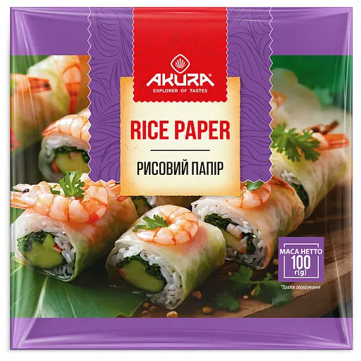 Папір рисовий Akura 100 г