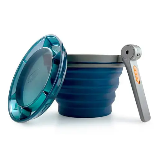 Чашка GSI Outdoors Collapsible Fairshare Mug Синий (1099-79202) - фото 4