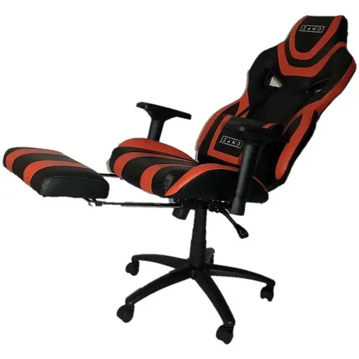Компьютерное кресло Zano Falcor Red + оригинальный коврик для мыши! - фото 4