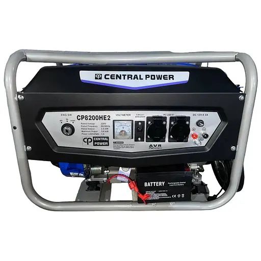 Генератор бензиновий Central Power CP8200HE2 3.8 кВт 1-фазний з електростартером