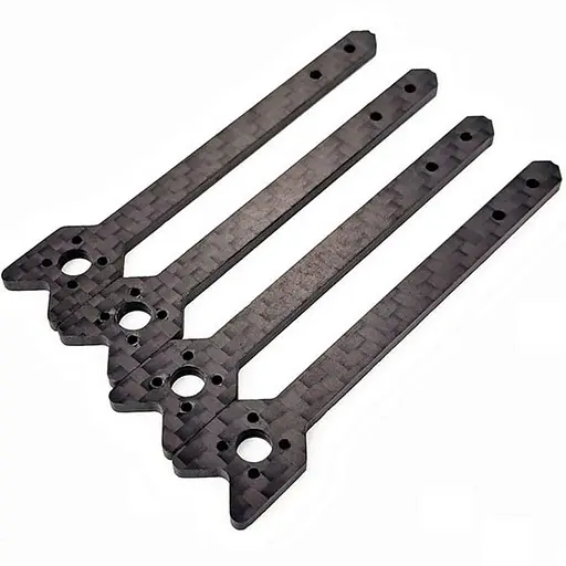 Промінь для рами квадрокоптера Darwin BabyApe 3-дюймовий Карбон - фото 2