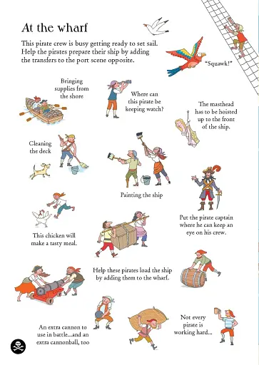 Pirates. Little Transfer Book - фото 2