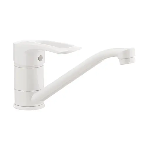 Змішувач для кухні Haiba HANSBERG 004 білий HB0182 - фото 1