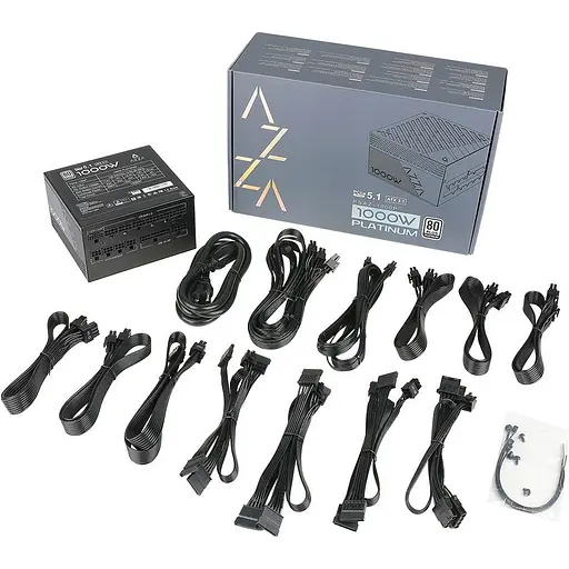 Блок питания Azza 1000W (PSAZ-1000P ATX3.1) [146197] - фото 3