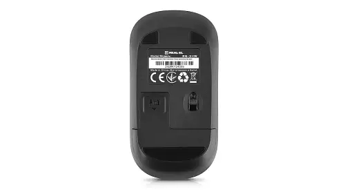 Миша REAL-EL RM-311W Wireless, Black, бездротова, USB, оптична, 1000 dpi, 2 кнопки, 2xAAA - фото 8