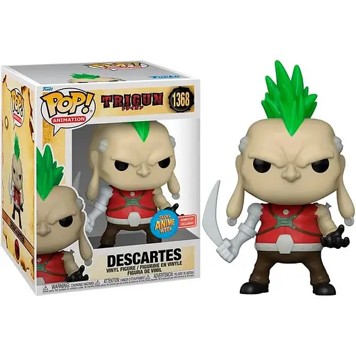 Фігурка Funko Pop Тріган Декарт Trigun Descartes 10 см T D 1368