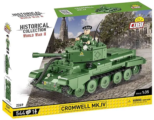 Конструктор COBI танк 1:35 CROMWELL 2269 - фото 8