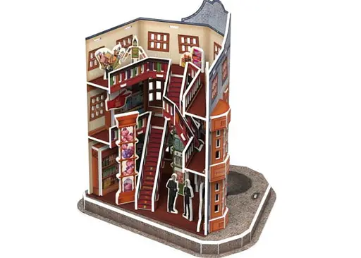 Пазл 4D Puzz 3D Відьмацькі витівки Візлі Гаррі Поттер Weasley's Wizard Wheezes Set 3D puzzle 62 ел. (4dpuz003) - фото 6