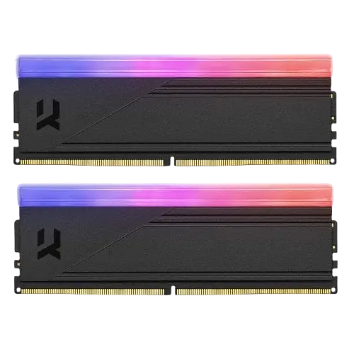 Оперативна пам'ять GoodRam 64GB (2x32GB) DDR5 6400MHz IRDM RGB Black (IRG-64D5L32/64GDC)