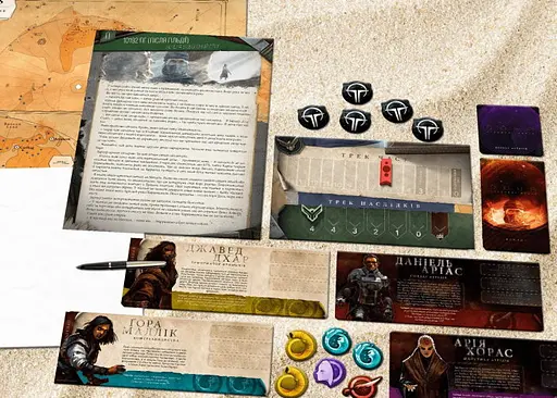 Настільна гра Geekach Games Дюна: Таємниці Домів (Dune: House Secrets) (укр.) (GKCH043DS) - фото 3