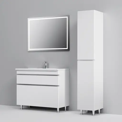 Тумба з умивальником AM.PM Hit 100 см підлогова білий M93A-FSX01002-WC01002WG38 Білий - фото 6