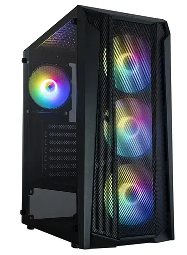 Корпус QUBE BOREY V2.0 ARGB Black (BOREY_F5NU3_V2.0) - фото 1