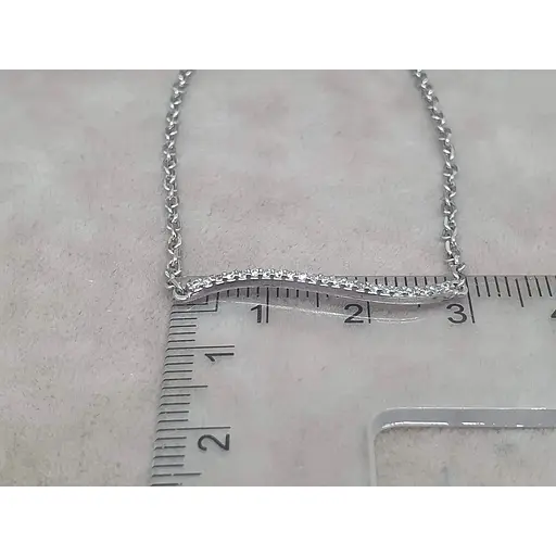 Срібний браслет Агні Левада з фіанітами. 4151Р-CZ ЛЕВАДА - фото 3