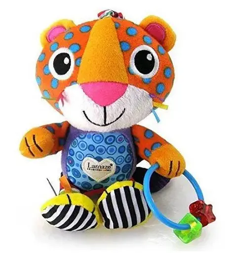 М'яка іграшка підвіска Lamaze Леопард L27563 - фото 4