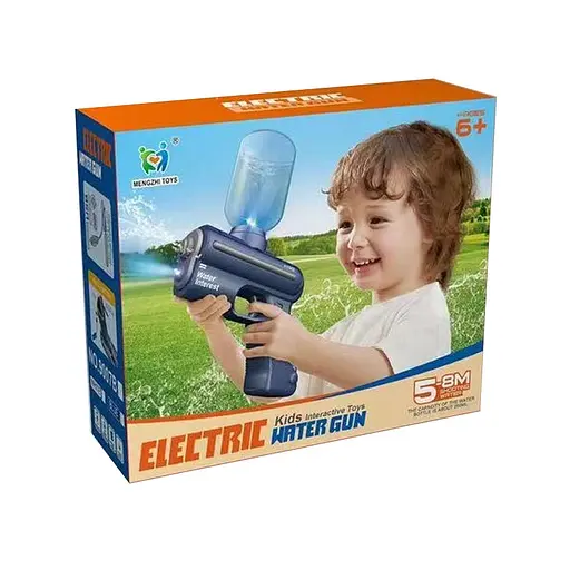 Водяний акумуляторний пістолет Water Gun 9007B (200ml) with lithium battery White - фото 5