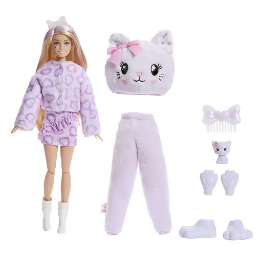 Лялька Barbie Cutie Reveal Милі бантики Кошеня (JJP64) - фото 3