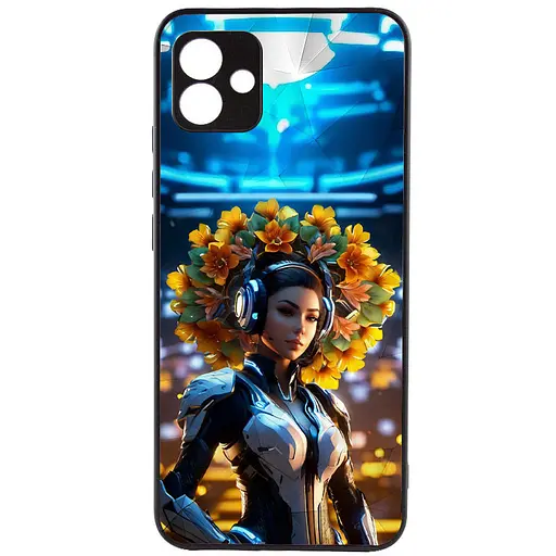 Чехол Epik TPU+PC Prisma Ladies для Samsung Galaxy A06 Cyberpunk