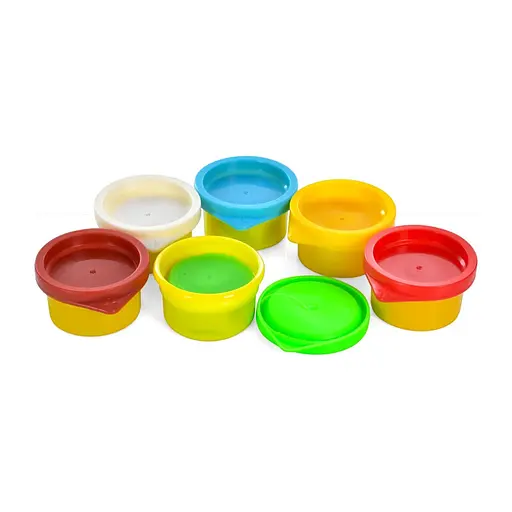 Дитячий набір пластиліну "Єдиноріг" MK 4989 серії "My little horse" 6 баночок пластиліну - фото 4