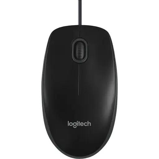 Мышь Logitech B100 USB Black