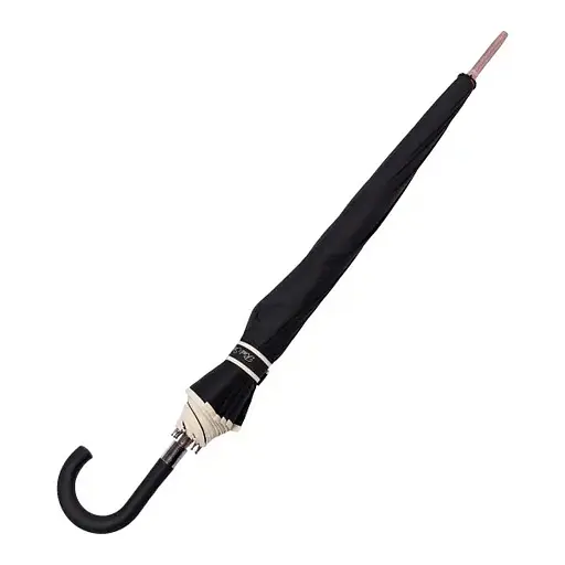 Парасоля-тростина Yiwu HP-23-16B напівавтомат складна 120 см чорна - фото 3