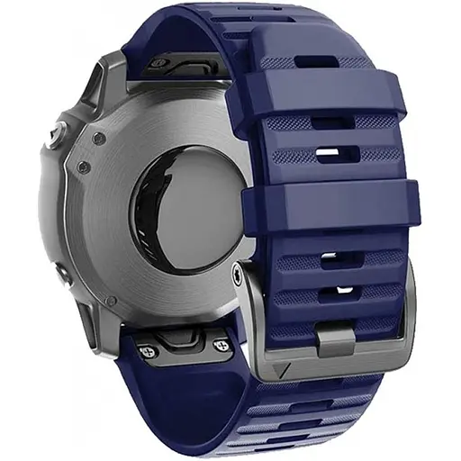 Ремешок ArmorStandart Silicon для Garmin 22 mm Dark Blue (ARM60807) [141542] - фото 3