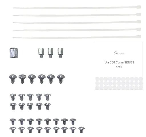 Корпус Ocypus IOTA C50 WH CURVE ARGB DIGITAL White (IOTA-C50-WHD300CD-GL) - фото 10