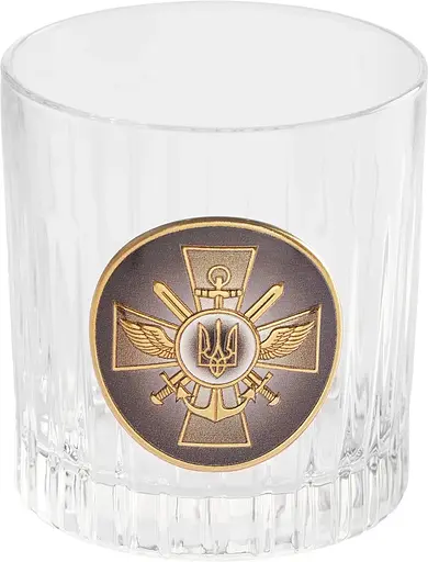 Подарочный набор бокалов Boss Crystal Генштаб 2 шт. - фото 2