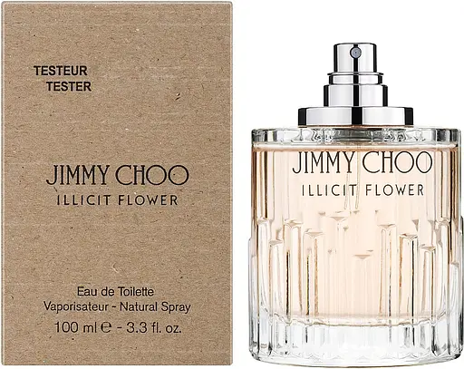 Оригінал Jimmy Choo Illicit Flower 100 мл ТЕСТЕР туалетна вода - фото 1