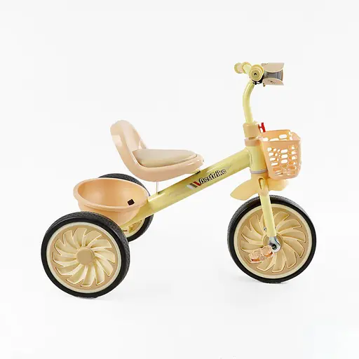 Велосипед триколісний Best Trike BS-33260 з українським озвучуванням жовтий - фото 3