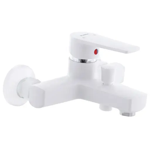 Змішувач для ванни Plamix Leo-009 white PM0555 Білий - фото 1