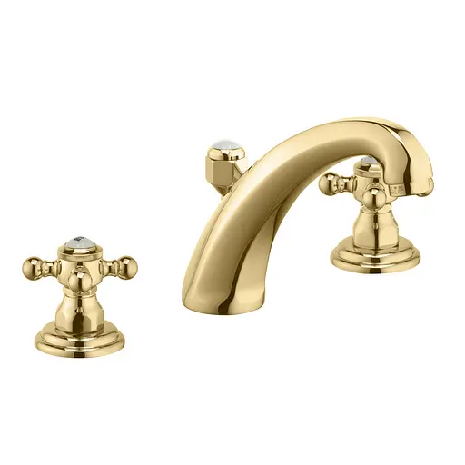 Смеситель для умывальника Kludi Adlon DN 15 золотой 510434520 - фото 1