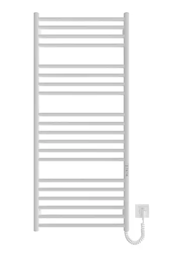 Электрический полотенцесушитель HF Greenwich 1170x530 white matte 6.1.0305.06.WM, Белый матовый, универсальное (коннектор), Электронный - фото 2