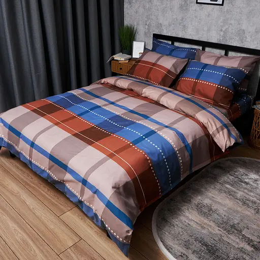 Підковдра Moon&Star Мікросатин Premium Plaid Perfection Двоспальна 175x210 см - фото 1